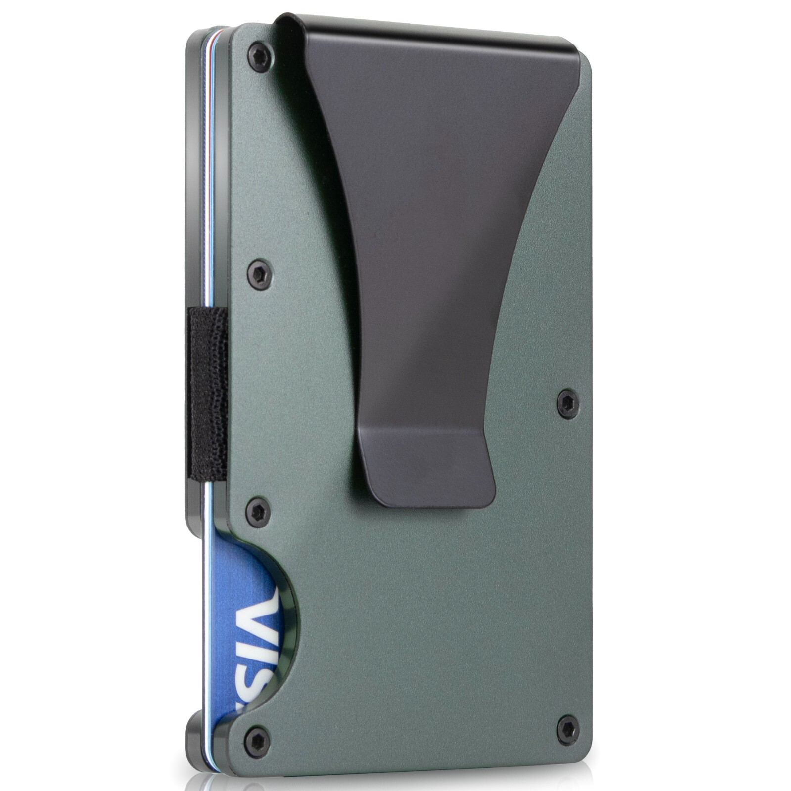 Slim RFID Blocking Money Clip Wallet – Minimalist Card & ID Holder Men & Women