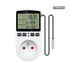 Digital Temperature Controller Timer Socket Heating Cooling Plug 110–230V