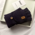 Winter Knitted Fingerless Gloves Warm Thick Touchscreen Half Finger Men Women