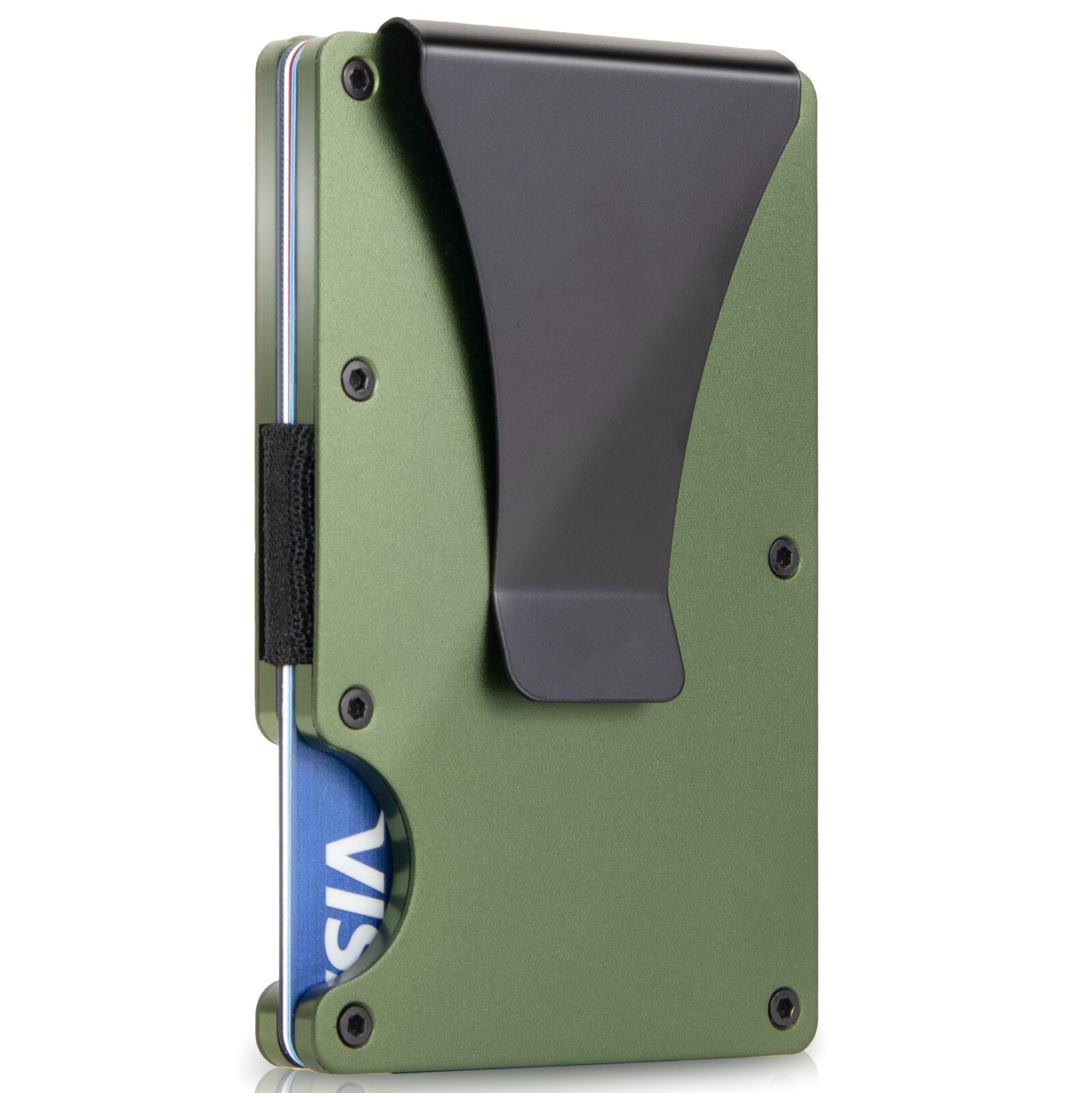 Slim RFID Blocking Money Clip Wallet – Minimalist Card & ID Holder Men & Women