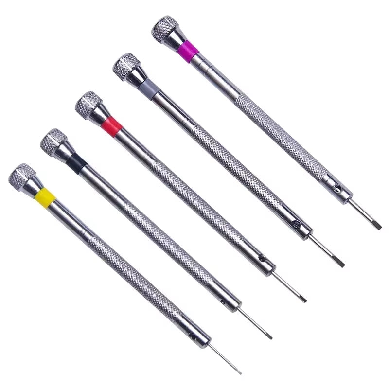 0.8-1.6Mm Steel Screwdriver Watch Repairing Tool Portable Band Removal Mini Link Pins Included Watchmaker Equipment